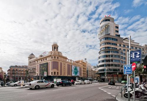 Gran Via Suites Мадрид Экстерьер фото